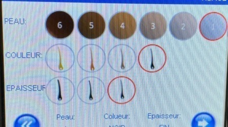 X-EPIL-ICE - Scarlett The beauty centre - epilation lumière pulsee - type de peau