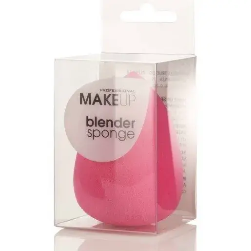 éponge blender de maquillage rose